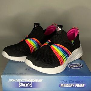 SKECHERS Ultra Flex 3.0 Girls' Slip-On Shoes